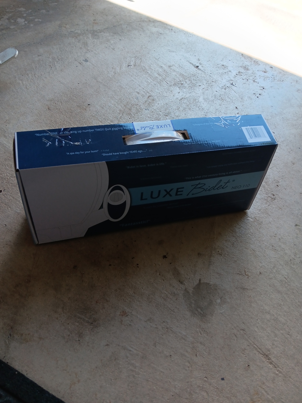 LUXE Bidet Neo 110 Toilet Attachment - White NEW